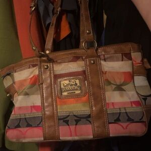 Coach Multicolor Tote Bag